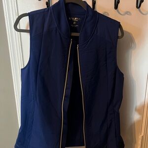 NWT!  Lilly Pulitzer Kimberline Hybrid Vest in medium blue.